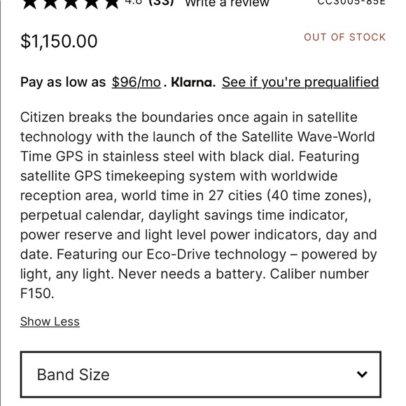 NWBOX Citizen Men’s Eco-Drive Satellite Wave CC3005-85E GPS World Time Watch. - Picture 6 of 12